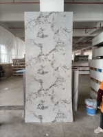 Nouvelle tendance 2800*1220*3mm feuille de marbre pvc flexible étanche et ignifuge pour supermarché