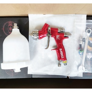 プロ仕様 1.2mm 1.3mm 1.4mm 1.8mm HVLPオートスプレーガン テクニカル自動車補修用 空気圧式車体塗装スプレーガン - Product Image 2