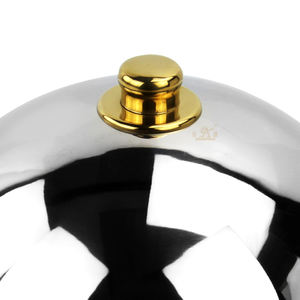 Tapa de Acero Inoxidable para Teppanyaki, Tipo Domo, para Restaurante, Ecológica, para Servir en la Cocina, 25.5/32.5cm - Product Image 6