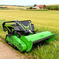 Tondeuse à fléaux téléscopique pour pentes, pâturages et vignobles, de qualité industrielle, avec options essence, hybride et télécommandée, pour bricolage