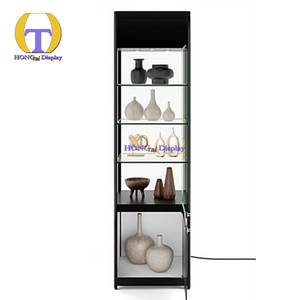 Grande vitrine commerciale vitrine de luxe vitrine de parfum affichage Offre Spéciale armoire d'angle pour <span class=keywords><strong>Curio</strong></span> Collections affichage - Product Image 5