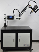 Machine de taraudage électrique M6-M36 haute durabilité 220V à commande CNC avec porte-taraud servo, direction universelle, certifiée CE