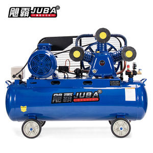Compresor de Aire Industrial Juba 5.5Kw 380V Tipo Pistón Lubricado con Aceite, con Tanque y Ruedas - Product Image 2