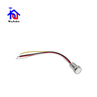 Interrupteur LED HJ-TDS02 à double température de couleur, bouton tactile, variation de luminosité par pression longue, DC12V24V Max 100W, homologué CE RoHS