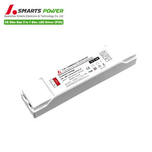 Voltaje constante 12V 24V 18W 36w 80W Triac 0-10V Fuente de alimentación Led regulable Ip20 Controlador Led Fabricación de carcasa de plástico - Product Image 1