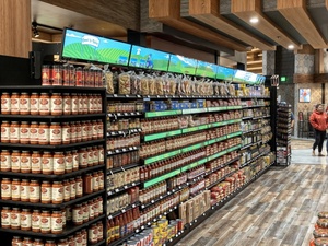 Barra estirada de 8,8-86 pulgadas, pantalla Lcd, señalización <span class=keywords><strong>Digital</strong></span>, reproductor de publicidad, supermercado, centro comercial, estante inteligente, pantalla de barra Lcd - Product Image 6