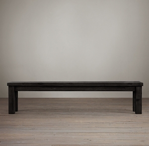 Banc antique français personnalisé Rhoohill avec design traditionnel en bois massif pour chambre à coucher, banc de chambre, tabouret - Product Image 2