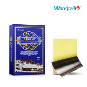 왕테일른 장유 진통 패치 - 근육 및 허리 통증 완화를 위한 원적외선 자기 요법이 포함된 천연 티베트 허브 포뮬러 - Product Image 1