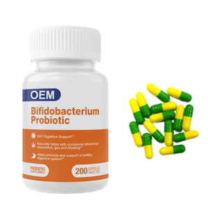Suplemento Herbal Probiótico de Marca Privada OEM, Cápsulas de Bifidobacterium Longum para Adultos, Promueve la Salud de Mujeres Embarazadas y Niños - Product Image 1