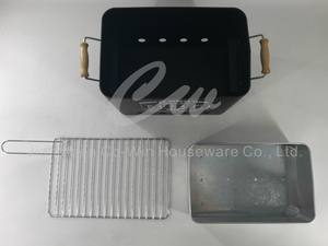 Parrilla de <span class=keywords><strong>barbacoa</strong></span> portátil Cubo de <span class=keywords><strong>barbacoa</strong></span> al aire libre Fuera de la puerta Picnic charbroiler - Product Image 6