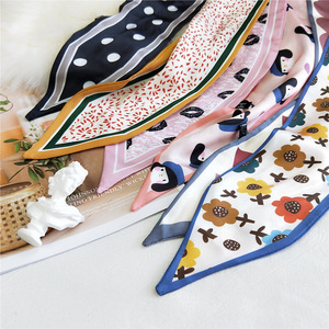 Nuova Sciarpa in Poliestere Stile Coreano con Nastri a Cuore Appuntiti, Lunga e Stretta, Multifunzionale, Versatile e Decorativa per Donne - Product Image 4
