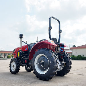 รถแทรกเตอร์ขนาดเล็ก 50 แรงม้า มาตรฐาน EPA ของจีน ขับเคลื่อน 4 ล้อ พร้อมที่ตักด้านหน้าและหลังขุด รถแทรกเตอร์คูโบต้า รถบรรทุก เกษตรกรรม รถแทรกเตอร์ขนาดเล็กสำหรับฟาร์ม - Product Image 3