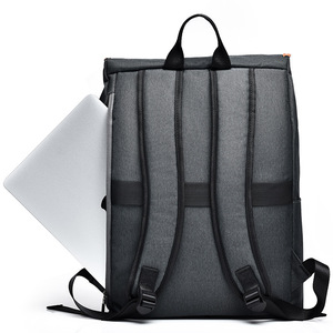 Custom Backpack Men's Versatile Simple <b>Bag</b> 15.6 Inches Computer Backpack <b>Large</b> Capacity <b>Laptop</b> <b>Bags</b> Men Backpack - Product Image 3