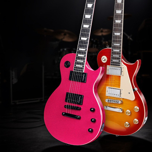 <span class=keywords><strong>Chitarra</strong></span> Elettrica Classica SurpassMusic LP a 6 Corde, Due Modelli di Livello Professionale per Principianti e Performance sul Palco - Product Image 2