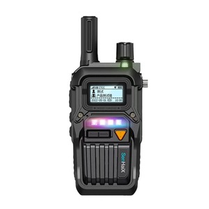 Walkie Talkie SenHaiX 4G POC con Alcance de 50M, Luz Intermitente Roja y Azul para Patrullaje, Construcción y Uso en Exteriores - Product Image 3