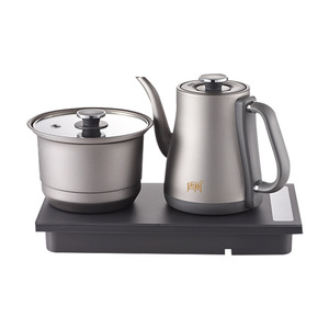 Hervidor eléctrico de titanio puro con doble quemador, estufa inteligente para preparar té - Product Image 3