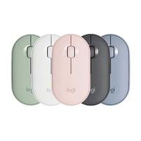 Souris sans fil Logitech Pebble M350 en gros, blanche, silencieuse, pour ordinateur portable, ordinateur de bureau et Mac, ergonomique, pour le bureau