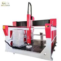Machine de fraisage CNC 4 axes robuste avec contrôle NC Studio et composants PLC essentiels pour la sculpture de mousse EPS, économe en énergie