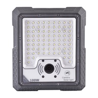 Projecteur solaire pour route, lampadaire LED extérieur, caméra AOV 4G 3MP, IP65 étanche, lumière LED solaire avec caméra