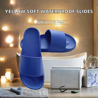 Sandales d'été antidérapantes en PVC ultra-douces pour la maison et la piscine, grandes tailles, pantoufles imperméables – Vente en gros