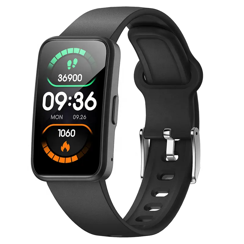 V300 Smart Bracelet Wristband monitor dell'ossigeno nel sangue test di Stress test di intensità UV V300 Smart Watch con Alexa Voice Control