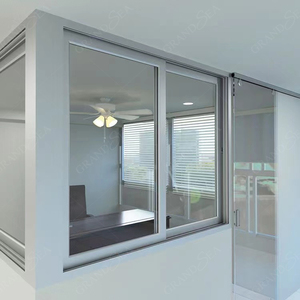 Thiết kế đơn giản nhôm bão tác động trượt cửa sổ thiết kế lạ mắt <span class=keywords><strong>Windows</strong></span> cho nhà với hình ảnh và hình ảnh tốt - Product Image 2