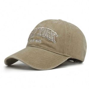 Casquette de baseball unisexe 6 panneaux 100 % coton, imprimée numériquement, logo brodé 3D, style vintage délavé, fermeture à boucle métallique - Product Image 2