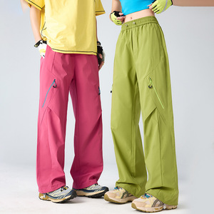 Pantalon de Parachutiste Unisexe Léger à Séchage Rapide, Style Montagne, Design à Coupe Courbée, Idéal pour le Sport, la Randonnée et les Activités de Plein Air - Product Image 3