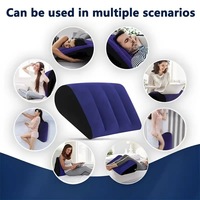 Oreiller de position de chambre de sexe adulte coussin Triangle rampe gonflable meubles de sexe jouets BDSM