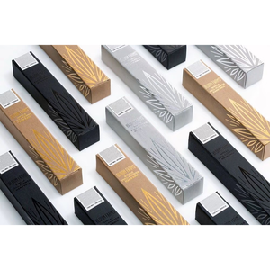 Boîte cadeau de luxe haut de gamme recyclable avec logo personnalisé, en carton ondulé et doublure en éponge pour l'emballage cosmétique - Product Image 2