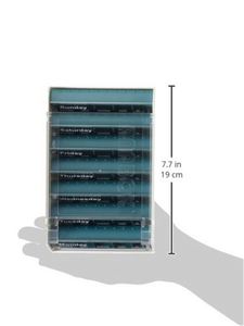 กล่องยาพลาสติกทรงสี่เหลี่ยม 7 วัน 28 ช่อง - Product Image 4