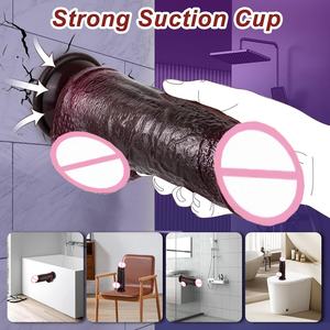 Riesiger weicher Dildo mit Saugnapf Ejakulieren der Dildo Realistischer Schwanz Silikon Penis Künstlicher Penis für Frauen Sexspielzeug - Product Image 6