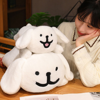 Peluche Chien Anime Personnalisée, Coussin Animal en Peluche Dessin Animé, Rembourrage Coton PP, Idéal Cadeau, Certifié CE, 25cm, MOQ 100 Pièces, OEM