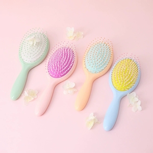 Nuovo arrivo colorato districante spazzola liscia Air Bag spazzola per capelli con fragranza per le donne - Product Image 1