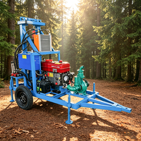 MIKTON MKD-150 Max. 180m Foreuse de puits d'eau portable sur roues à moteur diesel avec moteur et pompe pour le marché africain Prix usine