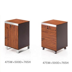 Gỗ MDF Hiện Đạ<span class=keywords><strong>i</strong></span> Màu Nâu Sang Trọng Vớ<span class=keywords><strong>i</strong></span> Ngăn Kéo Lưu Trữ Kệ Tủ Sách Nộ<span class=keywords><strong>i</strong></span> Thất Gia Đình Phòng Khách Văn Phòng Tủ Khóa Bên Tủ - Product Image 4