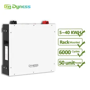 Dyness DL5.0C 51.2V 100AH 200AH 500AH Rack-mounted Lifepo4 Battery 10KWH 20KWH 30KWH 40KWH 50kwh Energy Storage System