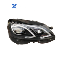 Faros Delanteros LED para Mercedes-Benz Clase E W212, Configuración Alta, Geometría, Sistema de Iluminación Automotriz