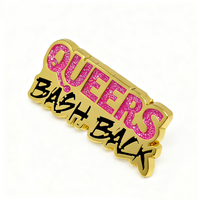 Badges en alliage métallique de haute qualité, nouvelle série d'éléments lettrés, épingles en émail personnalisées, décoration de revers et de sacs à dos, vente en gros pour vêtements