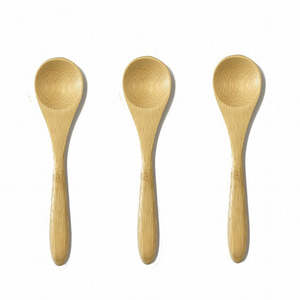 Moderno Juego de Cubiertos de Bambú de Dos Piezas, Cuchara Larga de Madera, Utensilios de Cocina Creativos, Vajilla Desechable para Viajes - Product Image 6