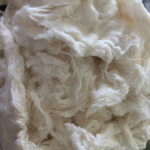 Material de Relleno de Algodón Crudo, Fibra Natural Blanca y Esponjosa Transpirable para Manualidades y Aislamiento - Product Image 1