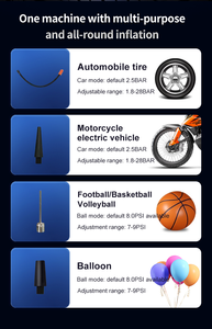 Портативное пусковое устройство с автомобильным воздушным насосом - Product Image 5