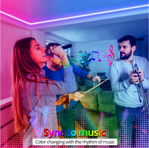 Bande LED néon RGB 5V alimentée par USB, synchronisation musicale via application Bluetooth, couleurs pleines, effet de poursuite, flexible, étanche, pour décoration DIY - Product Image 6