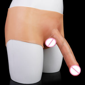 Vente chaude Sangle Creuse Sur Gode Pour Hommes Pénis Extender Sex Toy Pantalon Avec Gode Pour Homme Masturbateurs - Product Image 4