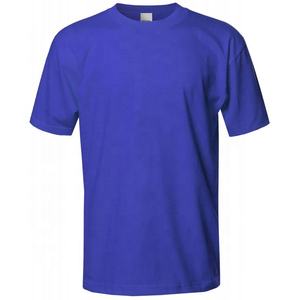 Blue t shirt 100% pima cotton - Product Image 2