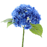 Fleur artificielle d'hortensia réaliste faite à la main, grande fausse fleur d'hortensia pour arrangement de mariage, décoration d'événements et d'hôtels