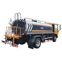 Camion citerne à eau Dongfeng 4x2, vente directe d'usine, 5, 6, 7, 8 m³, avec la meilleure vente de camions citerne à eau