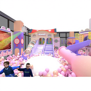 Aoleao Custom Macaron Parent-Child Non-Inflatable <b>Indoor</b> Playground 500kg Capacity for Mall Kindergarten TUV CE CPC Certified - Product Image 3