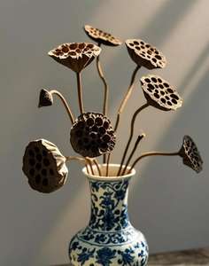 Boccioli di Loto Essiccati di Alta Qualità, <span class=keywords><strong>Fiori</strong></span> Personalizzati dello Stile Zen per Decorazioni Domestiche, Matrimoni e Ghirlande Natalizie in Vari Stili Cinesi - Product Image 3