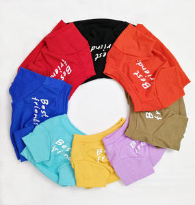 Benutzer definierte Haustier bekleidung Mode Lustige Kleidung Großhandel Luxus Große Große Tier Niedliche T-Shirt Frühling Sommer Designer Hunde kleidung - Product Image 4